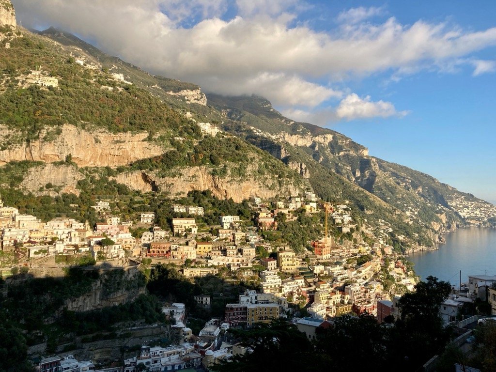 Positano, Amalfi Coast, Parco regionale dei Monti Lattari, Lattari Mountains Nature Park, Italy
