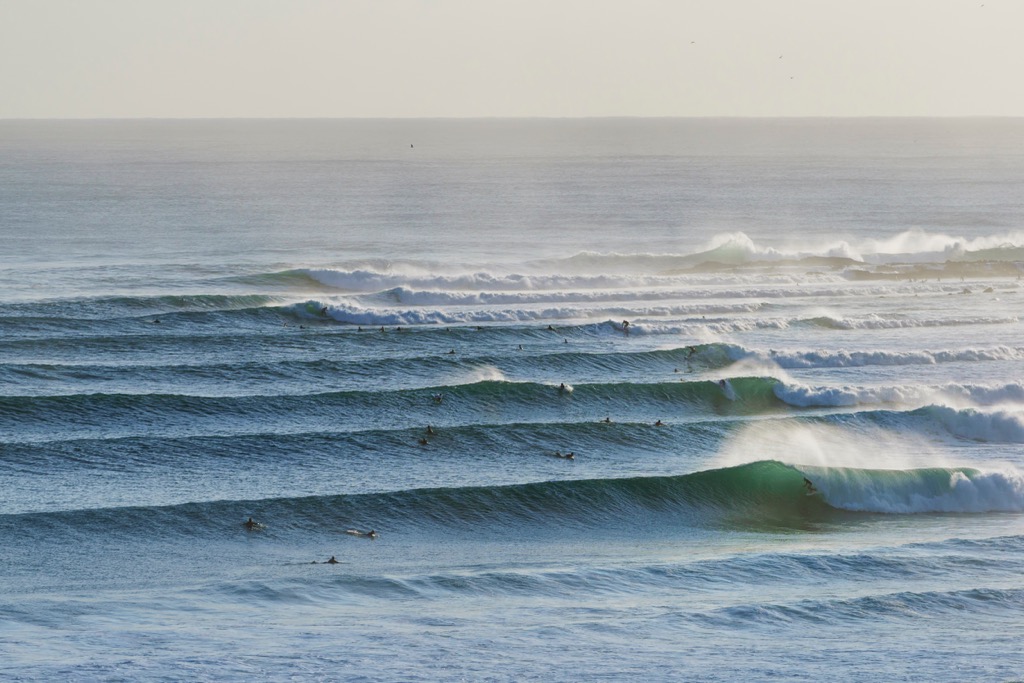 This is what a good day at Snapper Rocks looks like. Queensland