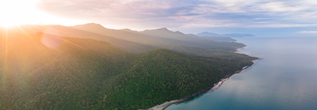 Cape Tribulation in the Daintree Rainforest. Queensland