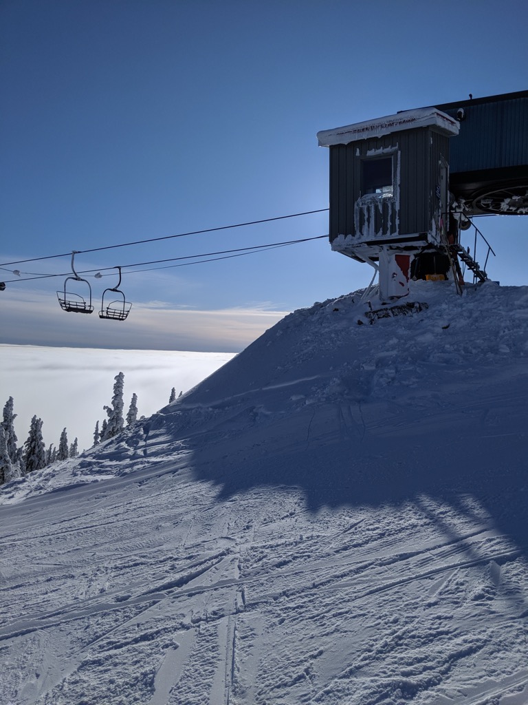 RED Mountain is home to many older fixed-grip chairlifts. RED Mountain Resort