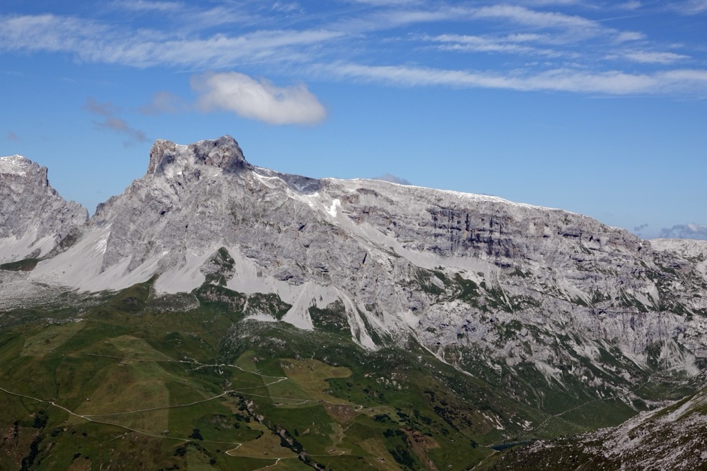 Sulzfluh (2,818 m / 9,245 ft). Raetikon