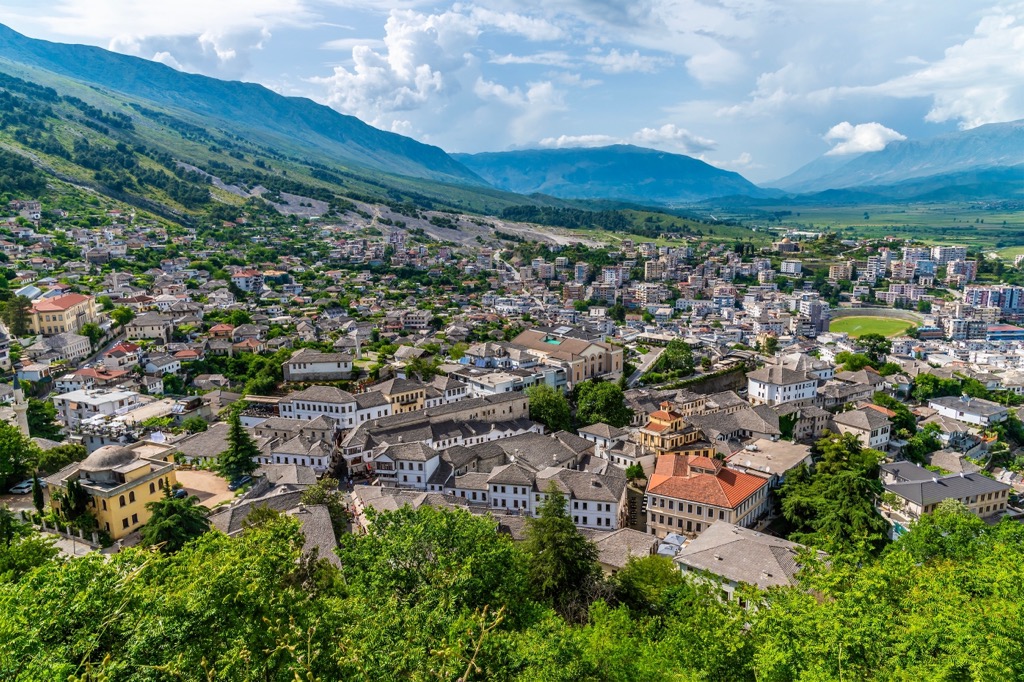 Gjirokastër, Albania. Reserve Vrysochori Iliochori