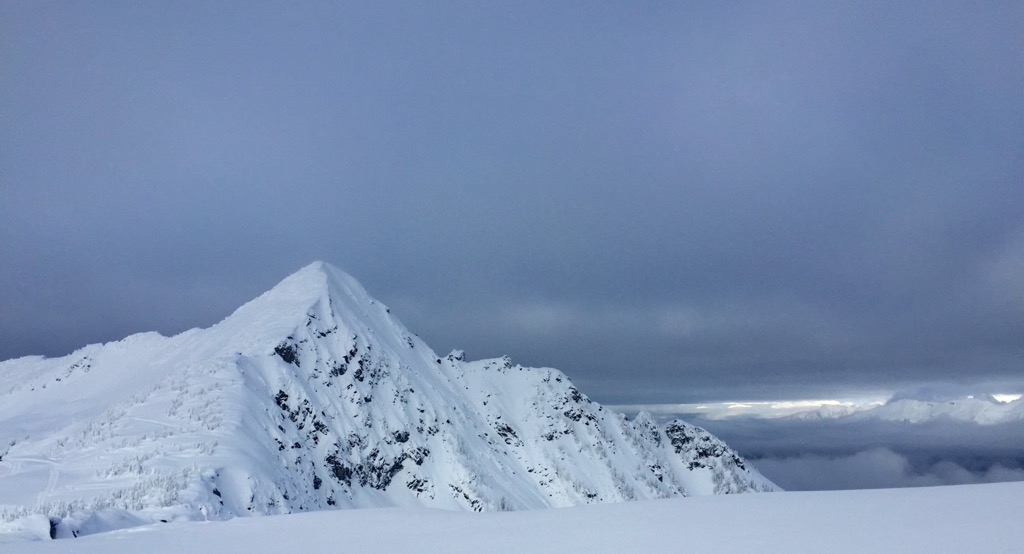 The backside of Mount Mackenzie. Photo: Sergei Poljak. Revelstoke