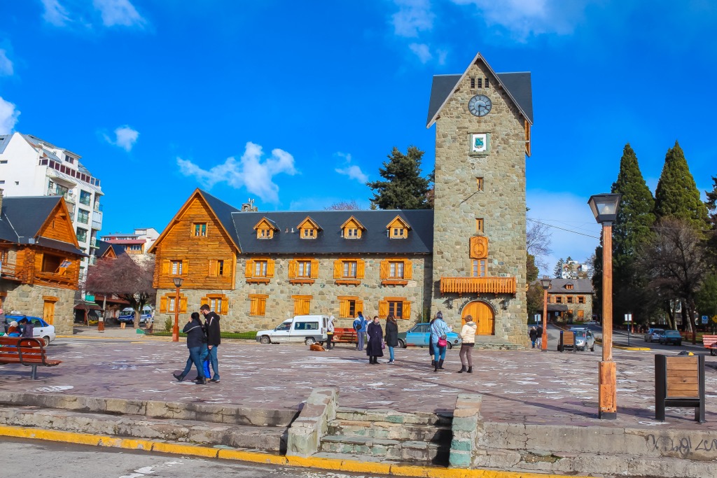 Plaza de Bariloche , Rio Negro, Argentina