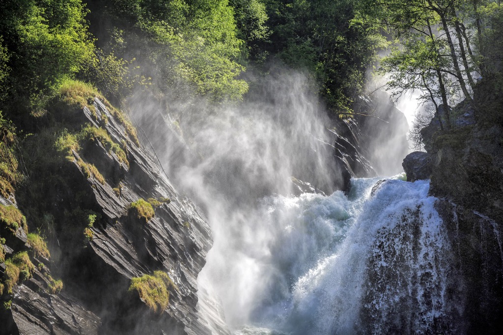 Ulafossen Falls, Rondane National Park, Norway