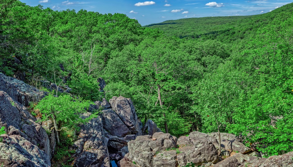 Mina Sauk Falls, Saint Francois Mountains, Missouri