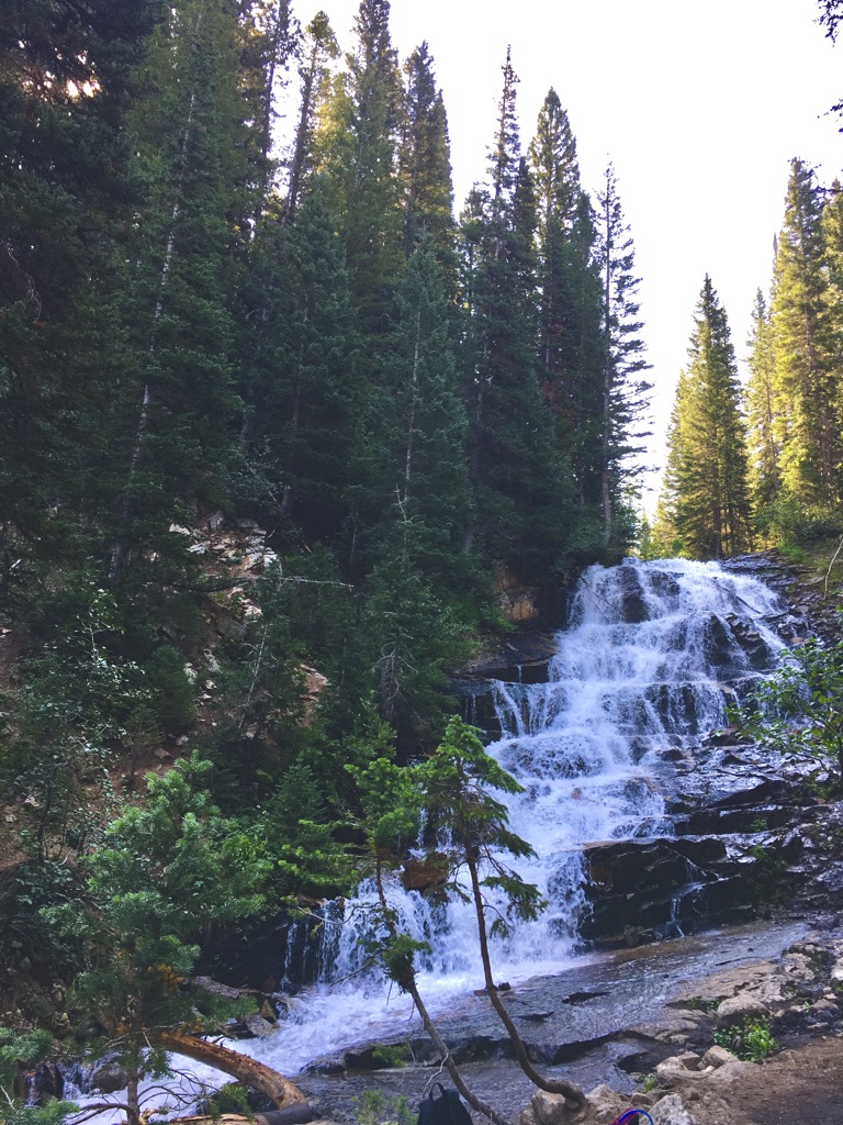 Gloria Falls, Little Cottonwood Canyon. Photo: Conrad Lucas. Salt Lake County