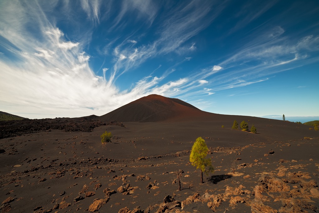 Chinyero’s Martian landscape within Teide National Park. Santa Cruz Tenerife