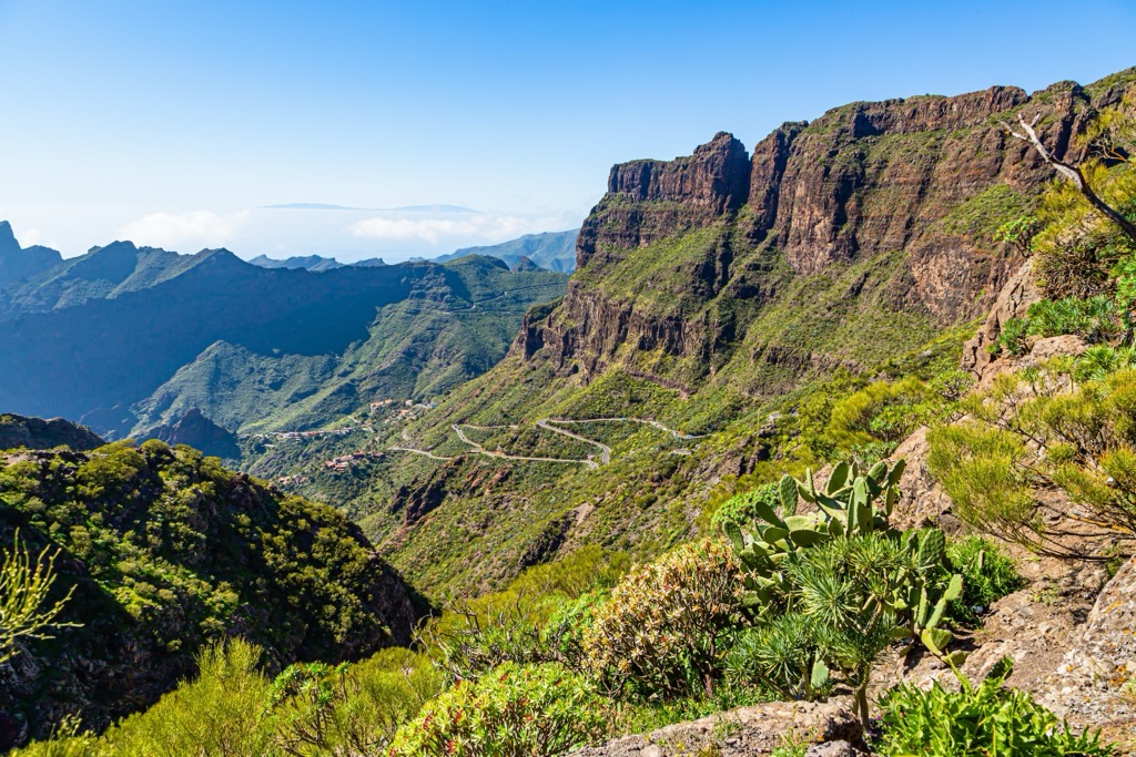 The Teno Mountains. Santa Cruz Tenerife