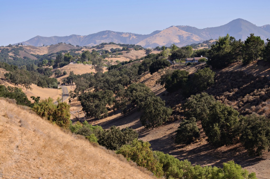 Santa Ynez Mountains California Landscape2 