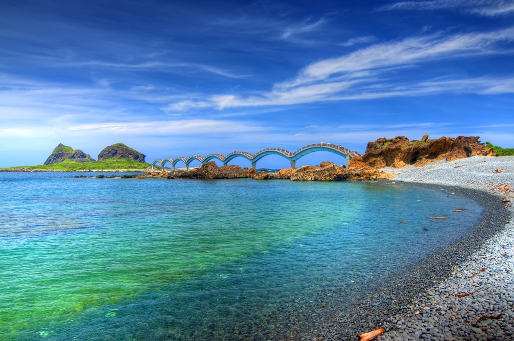 Sanxiantai Bridge, Taitung Country, Taiwan