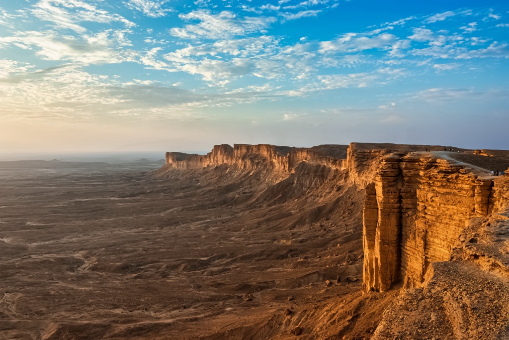 Saudi Arabia, Cliffs near Riyadh