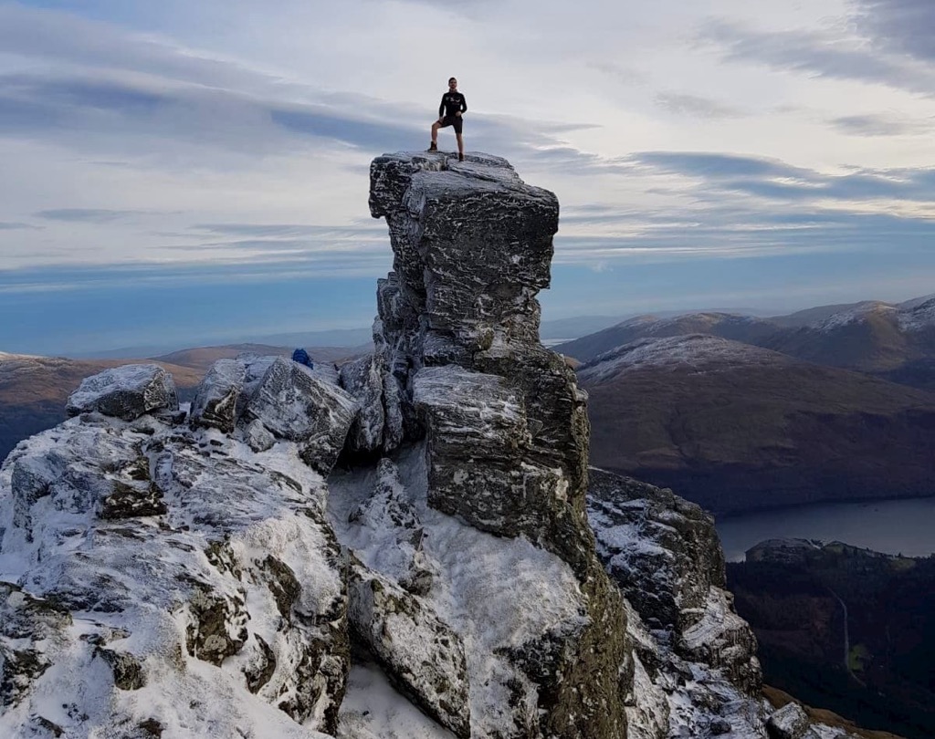 Adam Lee-Smith hike, Scotland