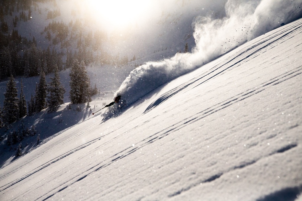 Little Cottonwood Magic. Photo: Rocko Menzyk, Alta Ski Resort Searching for the Greatest Snow on Earth