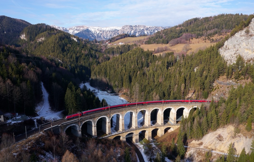 Semmering Railway, Styrian Eisenwurzen Nature and Geopark, Austria
