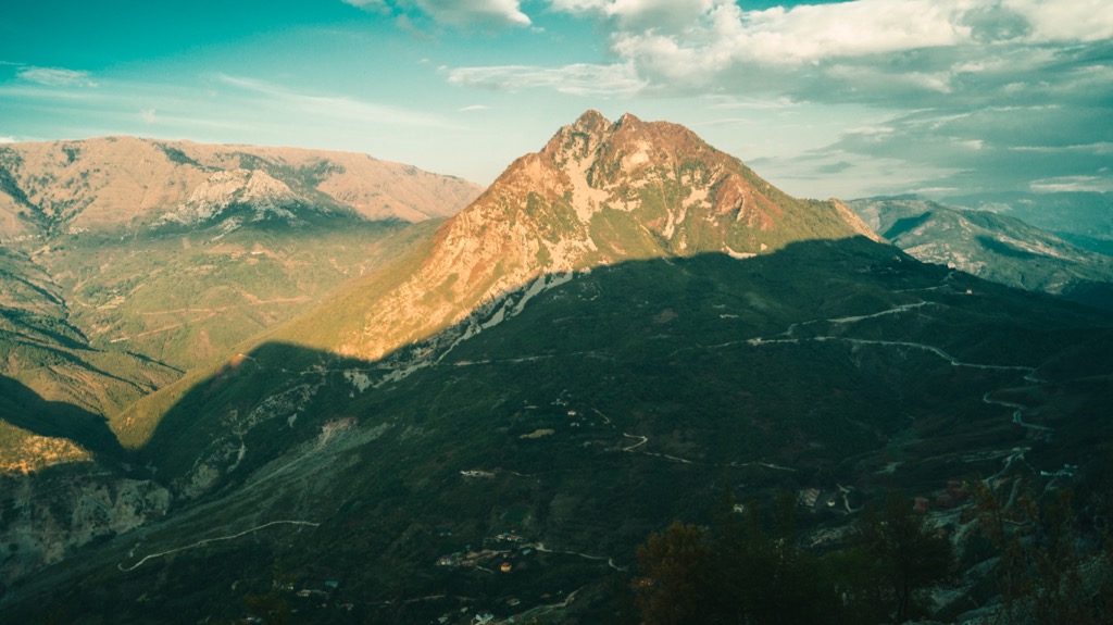 Views from atop Shtamë. Shtame Pass Nature Park