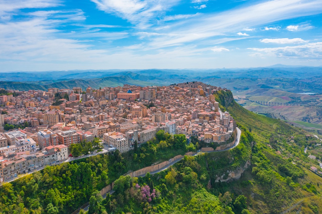 village, Sicily, Italy