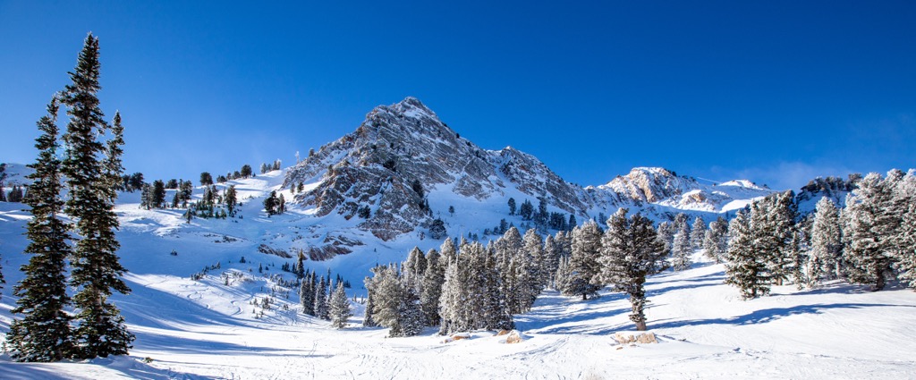 Snowbasin ski resort, Utah