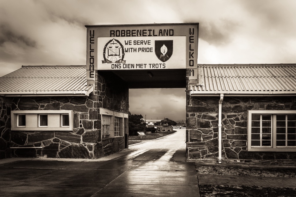Robben Island prison, Cape Town, South Africa