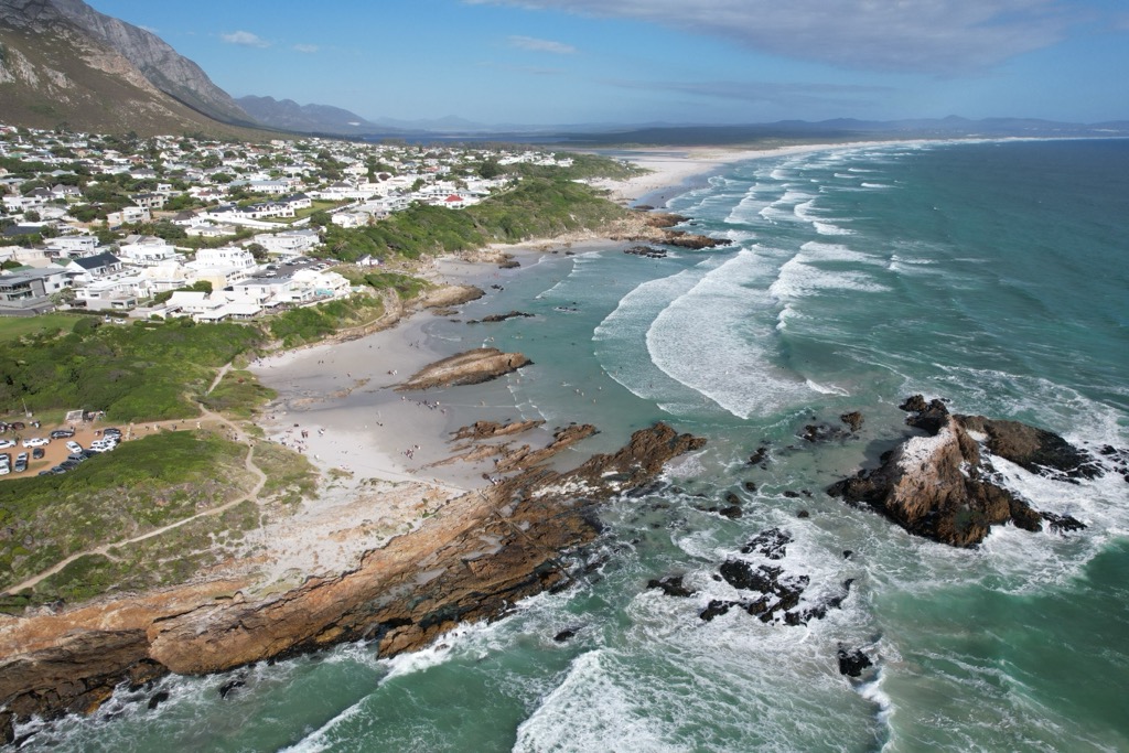 Rocky coastline, Hermanus, South Africa