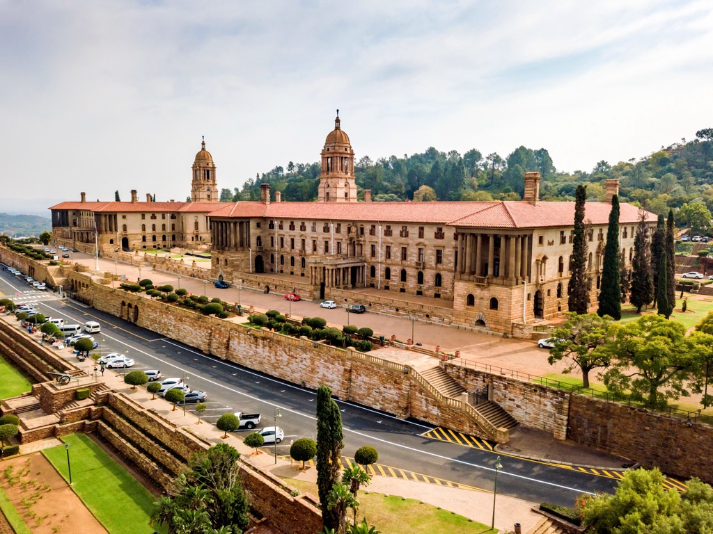 Union Buildings, house of Government and President of South Africa, Pretoria, South Africa