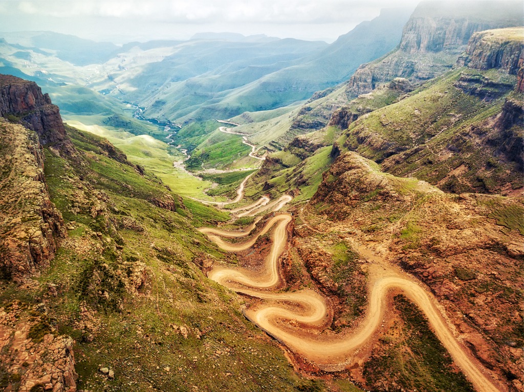 Mountain road, South Africa