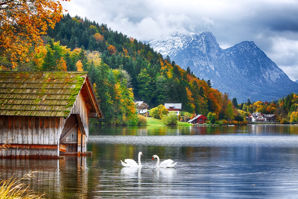 Grundlsee Lake in the Liezen District of Styria. Styria