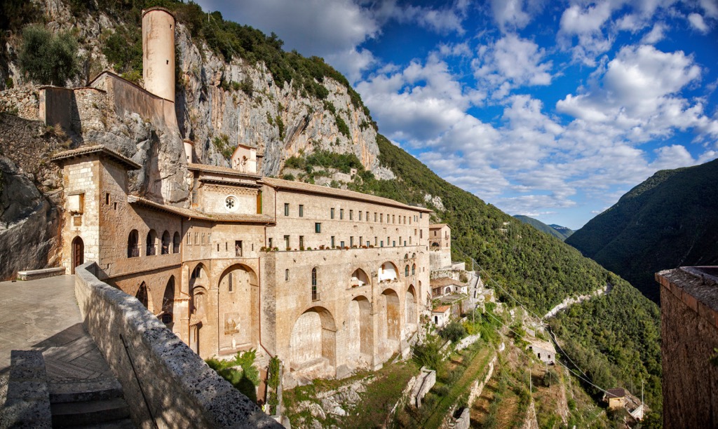 Subiaco, Rome, italy