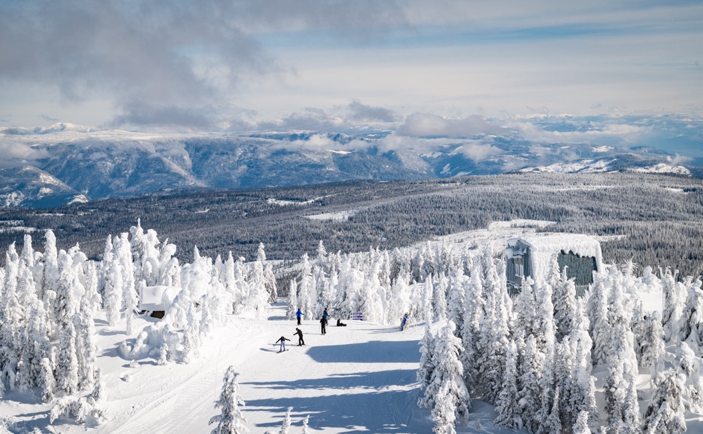 XC terrain at Sun Peaks. Sun Peaks Ski Resort 