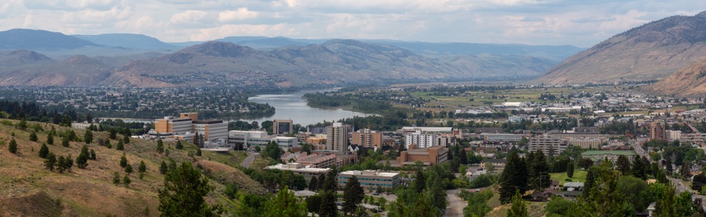 Kamloops, BC, is a hub for outdoor enthusiasts looking for an urban base. Sun Peaks Ski Resort 