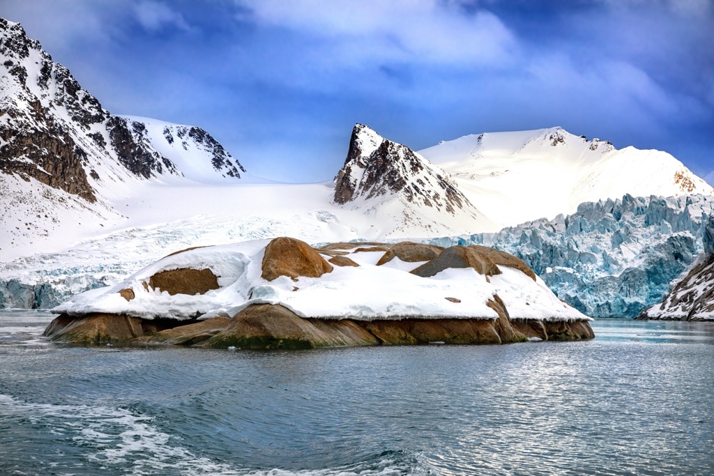 Hiking , Svalbard, Norway
