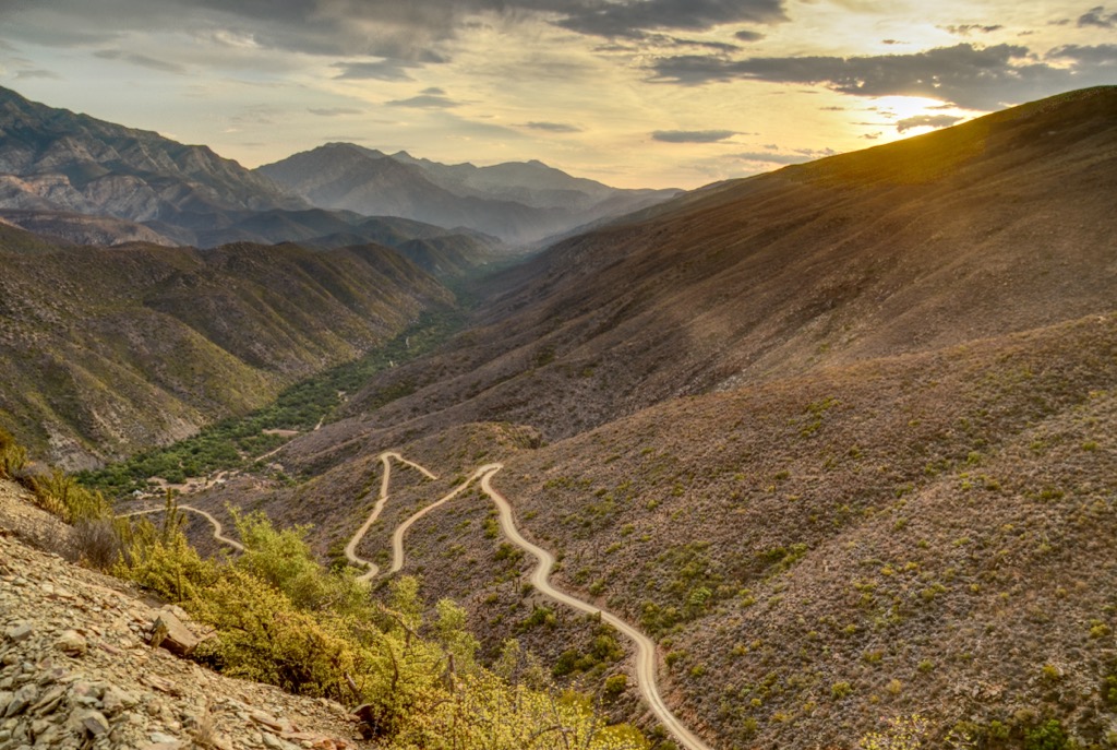 The route to Gamkaskloof, Swartberg Mountain Range, South Africa