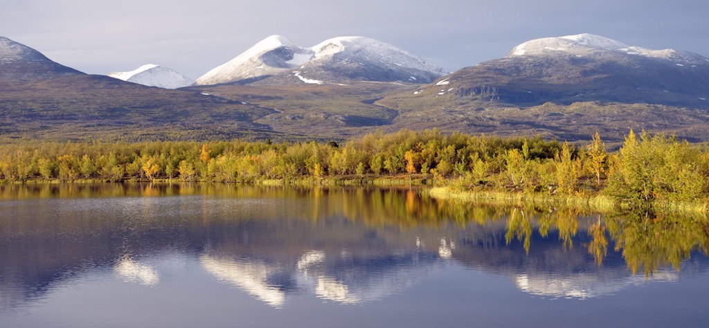 Abisko National Park near Kiruna, Sweden