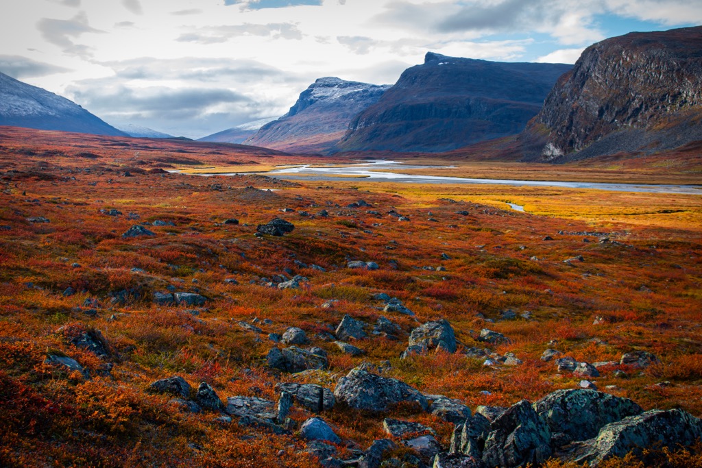 Kungsleden Trail of the Swedish Lapland, Sweden