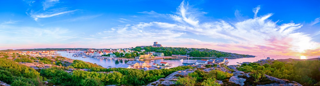 The islands of Marstrand, on Sweden’s southeast coast, Sweden