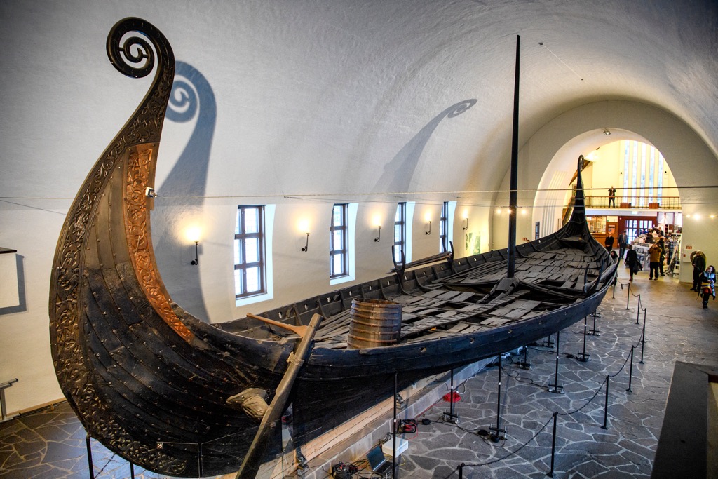 Viking longship, Sweden