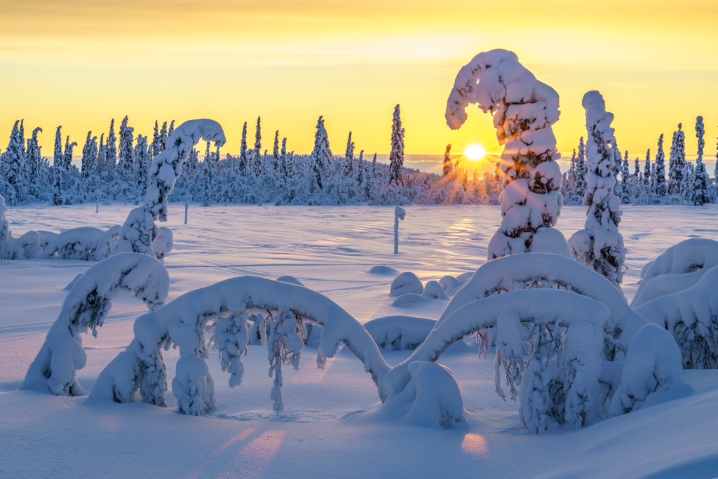 Swedish Lapland Winter Solstice, Sweden