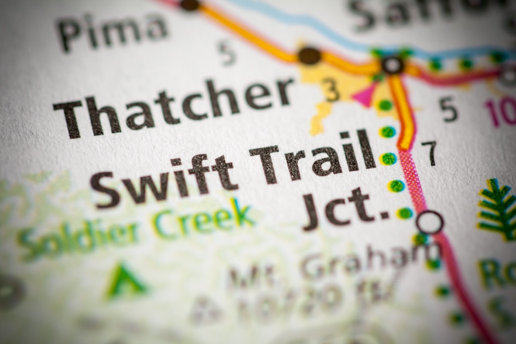 Swift Trail-Pinaleno Mountains, Arizona, USA