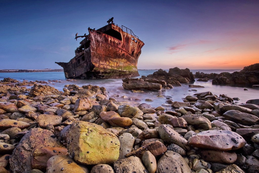 shipwreck, Table Mountain National Park, South Africa