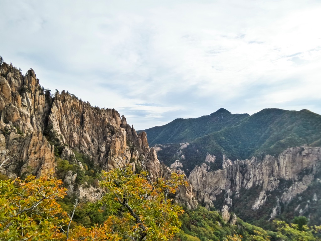 Taebaek Mountains, Korea