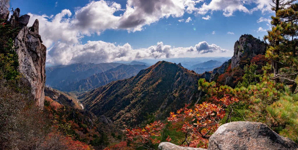 Taebaek Mountains, Korea
