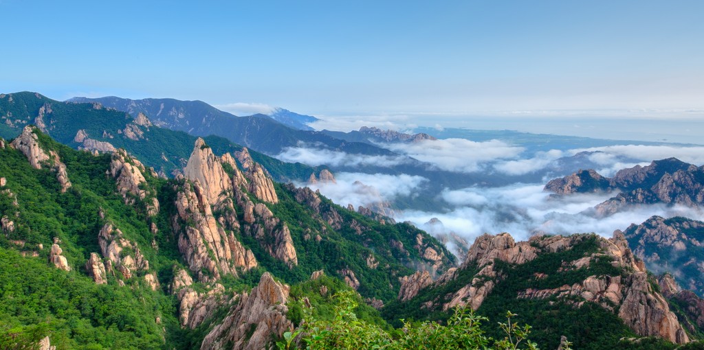 Taebaek Mountains, Korea