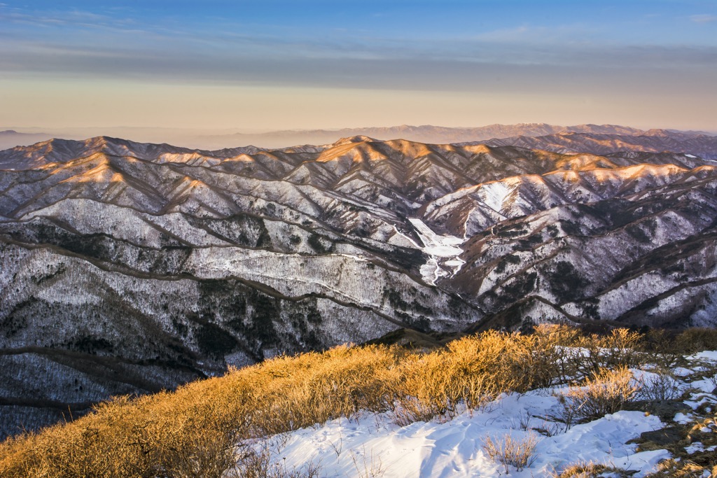 Taebaek Mountains, Korea