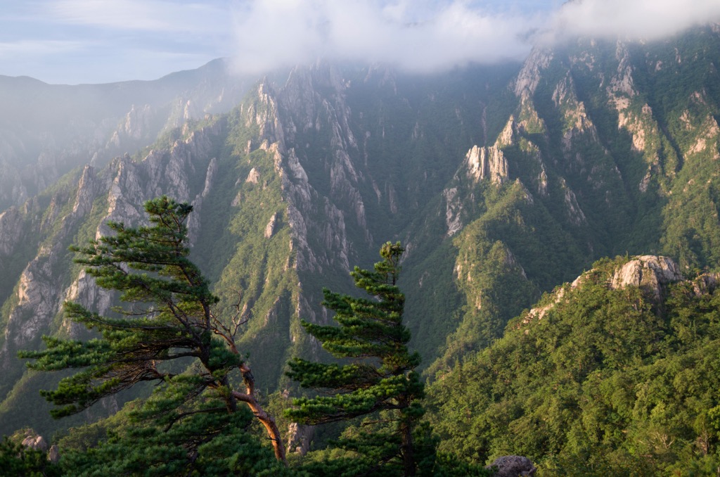 Taebaek Mountains, Korea