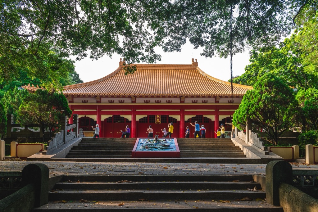 Chiayi Confucian Temple in Chiayi city, Taiwan