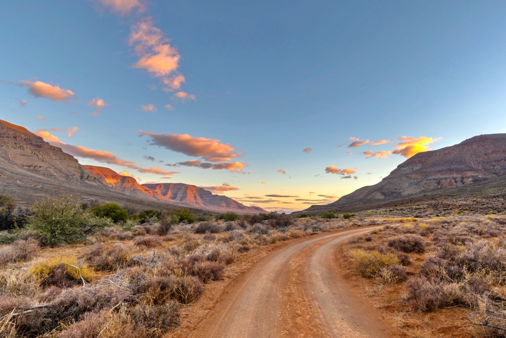 Karoo, Desert, South Africa, & Map