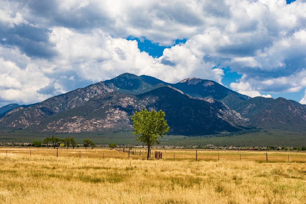 Sangre De Cristo, Taos Pueblo, New Mexico