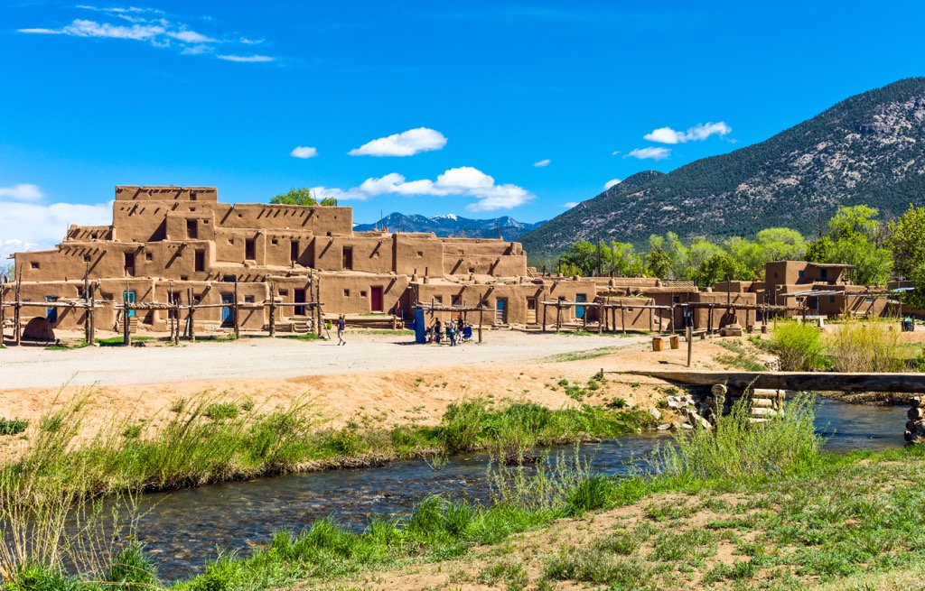 Sangre De Cristo, Taos Pueblo, New Mexico