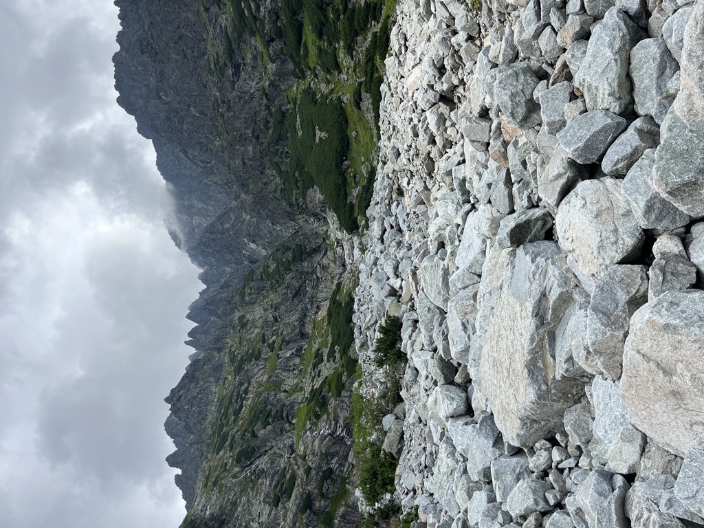 Lomnicky Štit (center, viewed from the west) is off-limits for unguided climbers. Photo: Conrad Lucas