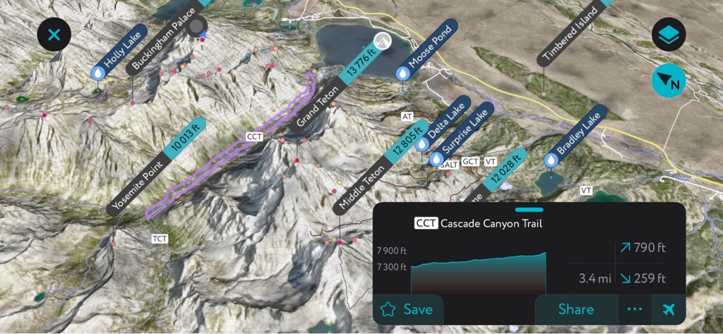 Cascade Canyon, Teton Range, Wyoming